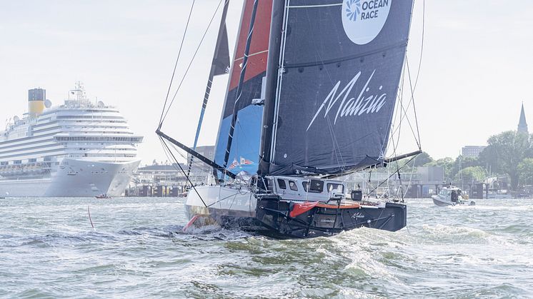 The Ocean Race Kiel Fly-By