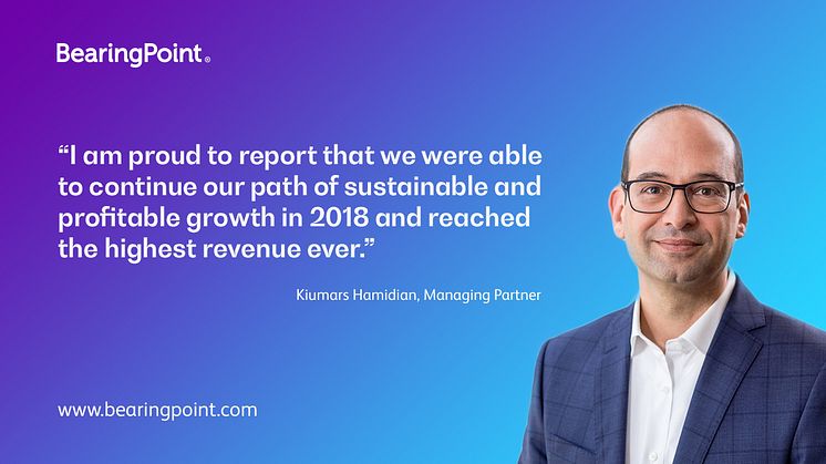 BearingPoint has record revenues of €739 million in 2018