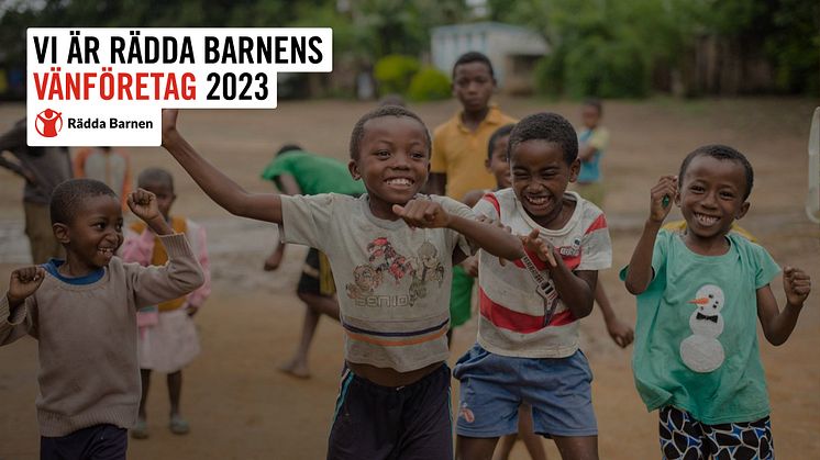 Sevan är Rädda Barnens vänföretag 2023