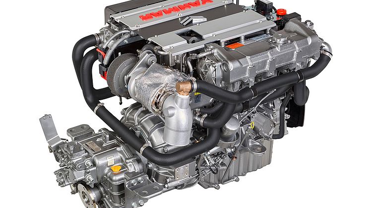 Hi-res image - YANMAR - YANMAR 4LV Series of common rail engines (right side back)