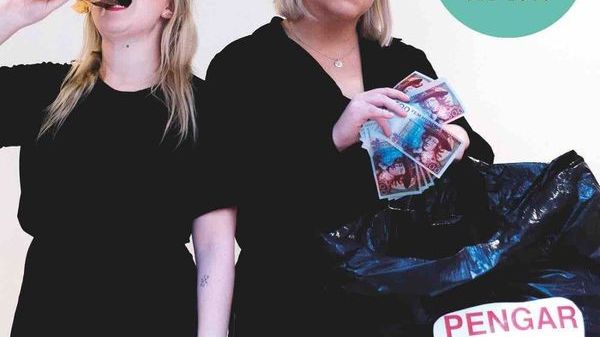 Irena Pozar och Johanna Nordström driver valpodden #800K som mySafety Försäkringar sponsrar