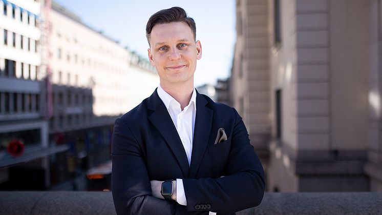Arvid Linder ny kommunikationschef på iBinder