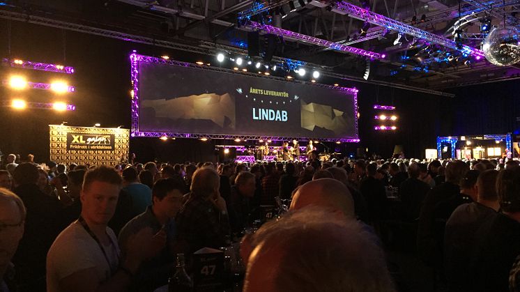 Lindab vinnare inför storpublik