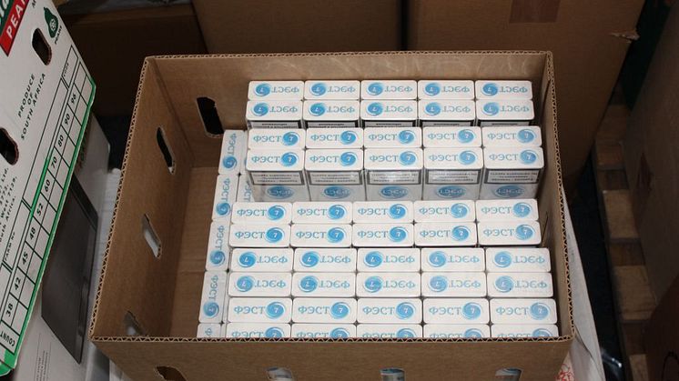 LON 13/15 Cigarettes Seized