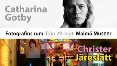Chatarina Gotby och Christer Järeslätt öppnar på lördag i Fotografins rum