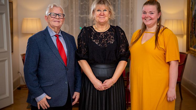 Tre vardagshjältar från Göteborgsregionen. Från vänster: Kent Carlsson (Ale), Ann Svahn Lindholm (Mölndal) och Emma Ivarsson (Härryda).