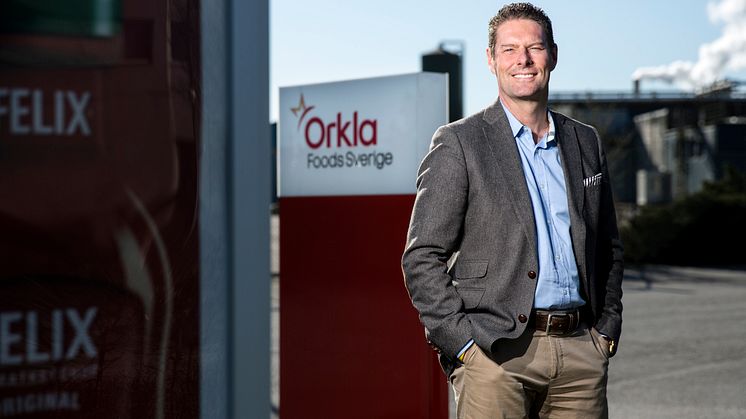 Patrik Andersson, VD, Orkla Foods Sverige
