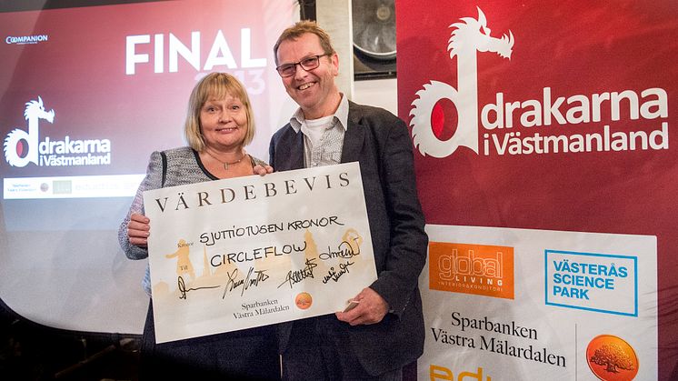 ”Circleflow” -Vinnare av Drakarna i Västmanland 2013.
