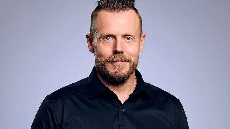 Mathias Ericsson är ny arbetschef i Svevia. Foto: Mikael Sjöberg