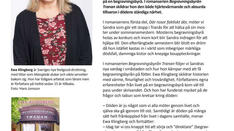 Ny romanserie använder charm och humor för att fånga våra tabun kring döden