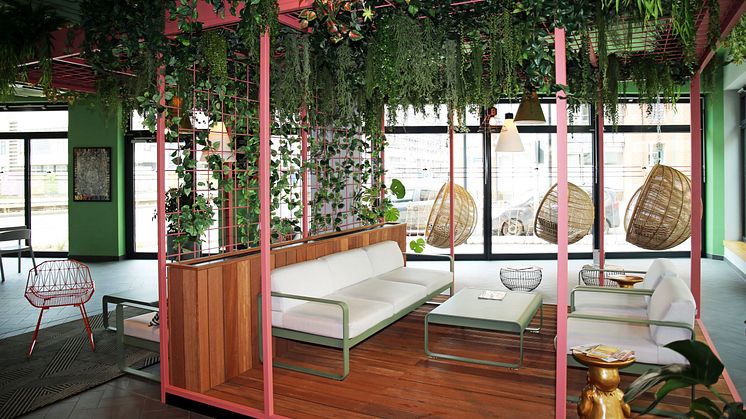 Garden Lounge in der Lobby des Légère Express 