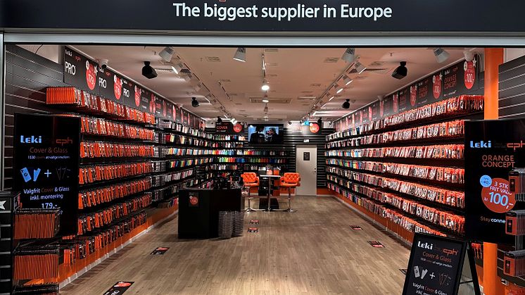 Europas største mobiltilbehørsfirma åbner butik i herningCentret