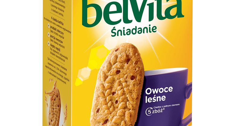 Rozpocznij dzień z belVitą Owoce Leśne