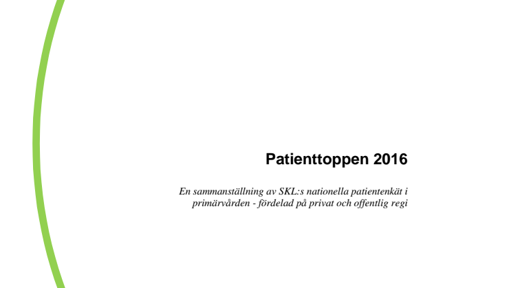 Patienttoppen 2016