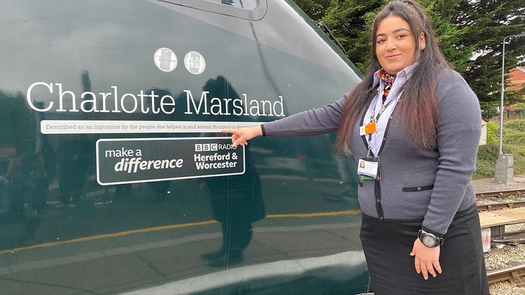 West Midlands Railway driver honoured for work in community during pandemic