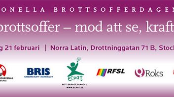 Internationella Brottsofferdagen 2014, Barn som brottsoffer - mod att se, kraft att åtgärda