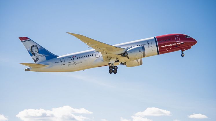 Norwegian anuncia sus tres primeras rutas de largo radio desde Roma