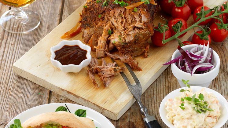 Mat mitt i matchen? Prova Kockens variant på Pulled Pork!