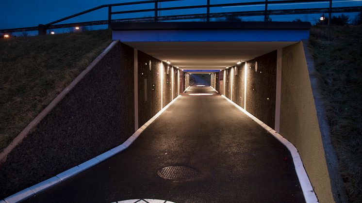 Göteborg Energi DinEl inviger briljant tunnel i Tynnered