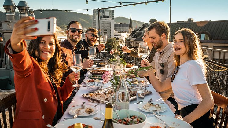 Tisch-Konzept für „Rendez-vous“ beim Hotel Helvetia in Zürich © Schweiz Tourismus / Andre Meier 