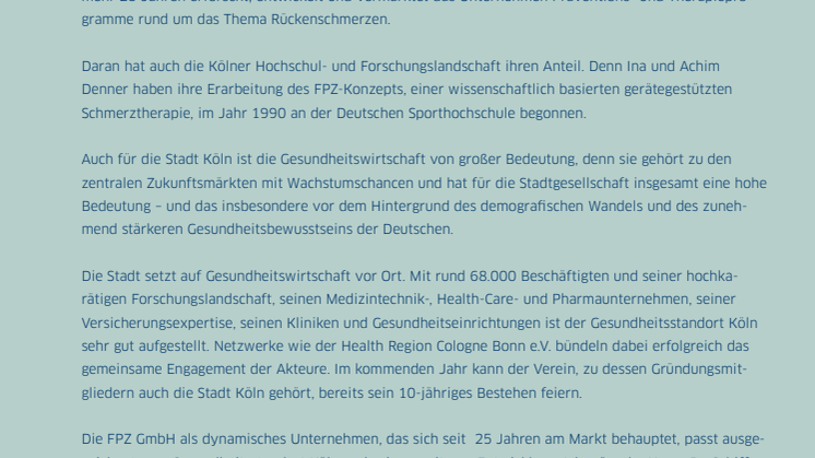 Grußwort der Kölner Oberbürgermeisterin Henriette Reker