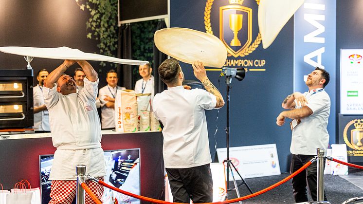 Pressen inviteres med på NM og Nordic Pizza Champion Cup tirsdag 18.mars 2025. Foto: NOVA Spektrum.