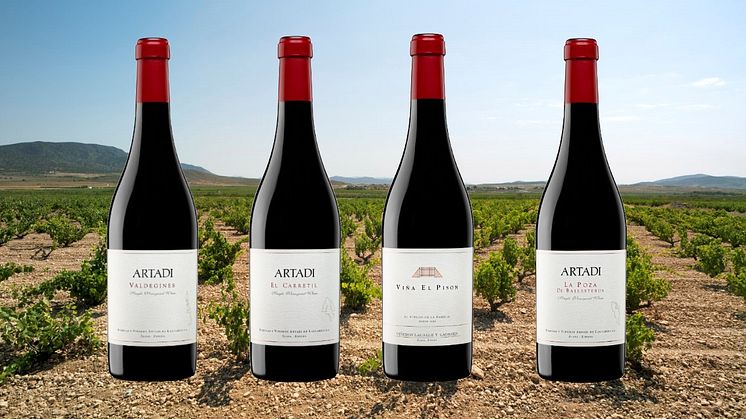 El Pison, El Carretil, La Poza de Ballesteros, och Valdeginés 2017 från Artadi släpps idag som webblansering