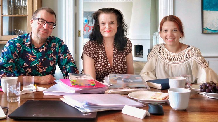 Fra venstre: Regner Grasten, Leonora Christina Skov og Puk Grasten