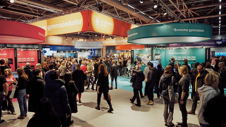 Rekord med 39 000 besökare på Gymnasiemässan