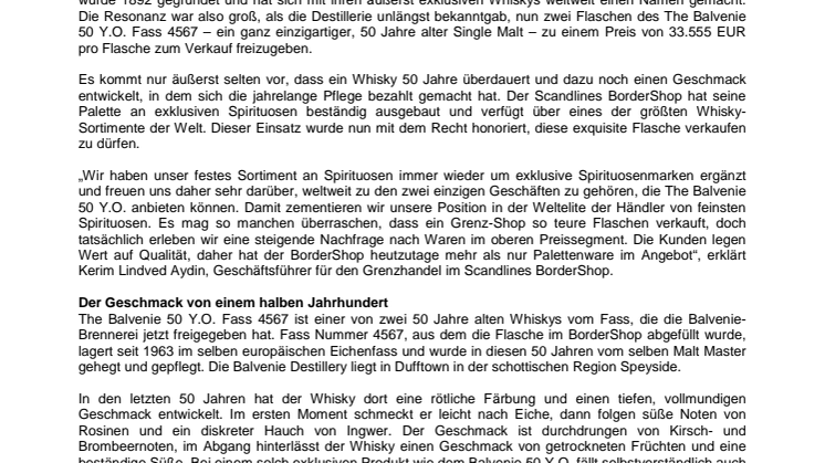 Ein Whisky, der mehr wert ist als Ihr Auto