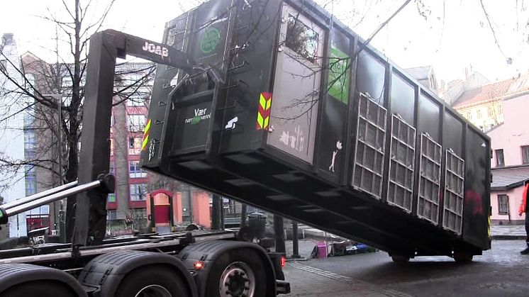 Mobil minigjenbruksstasjoni bydel Gamle Oslo