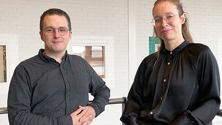 André Ravenna och Mica Karlsson är lärare för utbildningen Arkitekturvisualisering på Yrgo.