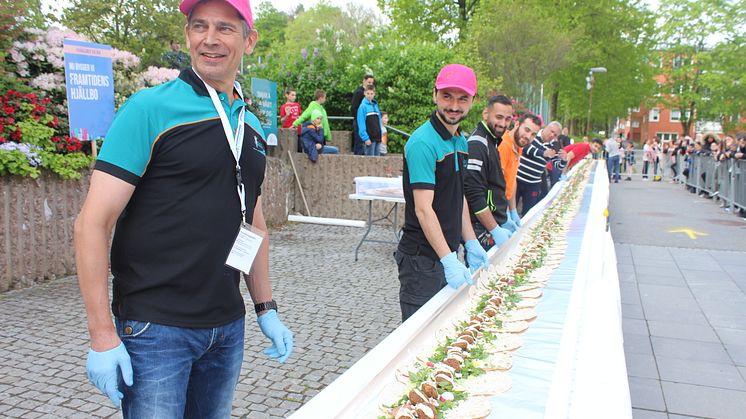 Världsrekord i falafel, Hjällbo 2019