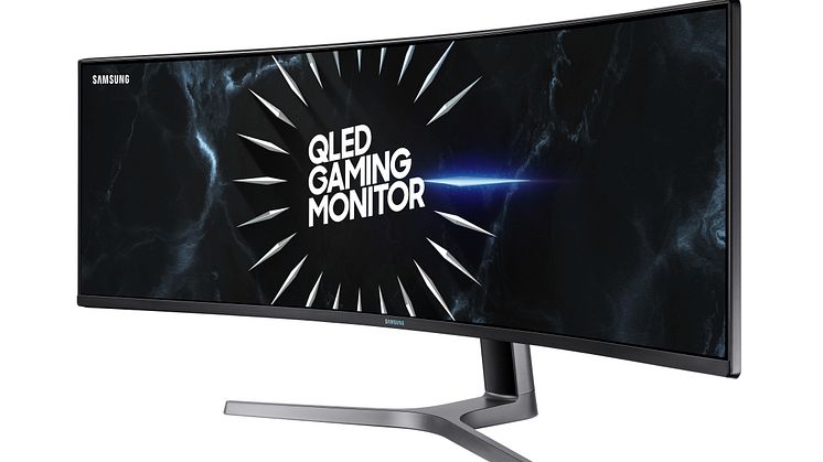 Samsung lanserer 240Hz G-Sync Compatible Curved CRG5 gaming-monitor i Europa under Gamescom 2019