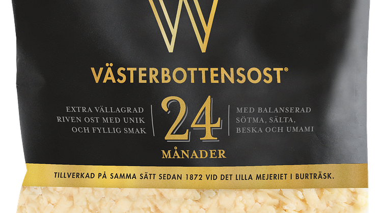 Västerbottensost Riven 24 månader