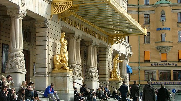 Dramatentrappan blir uteservering!