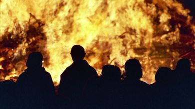 Valborgsfirande för hela familjen på Stora Holmen i Örebro