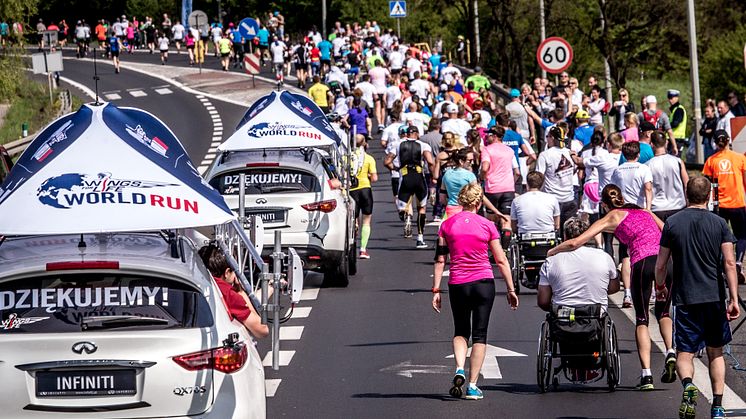 Garmin® fortsätter vara global samarbetspartner till Wings for Life World Run
