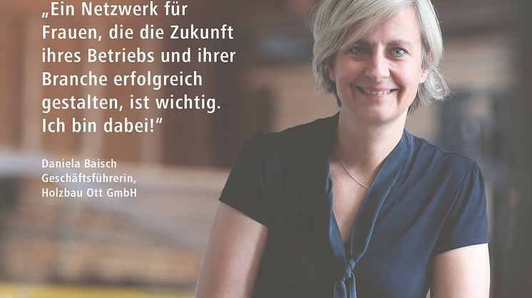 Starke Frauen aus der Dachdecker- und Zimmererzunft haben ihre Unterstützung als Botschafterinnen für die FrauenZimmer-Netzwerktreffen 2019 zugesagt