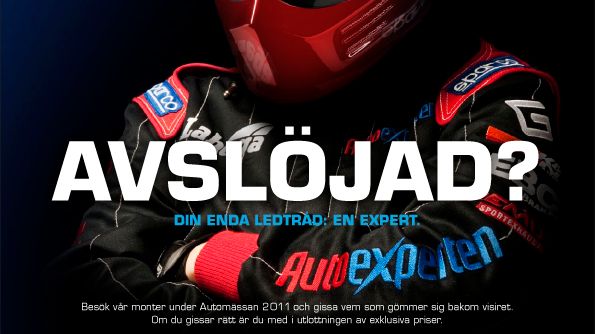 Autoexperten laddar för Automässan
