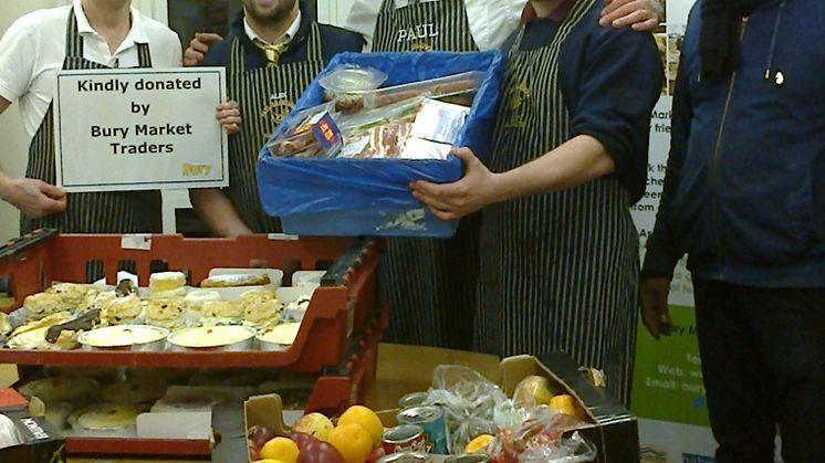 Market traders rally round for local flood victims