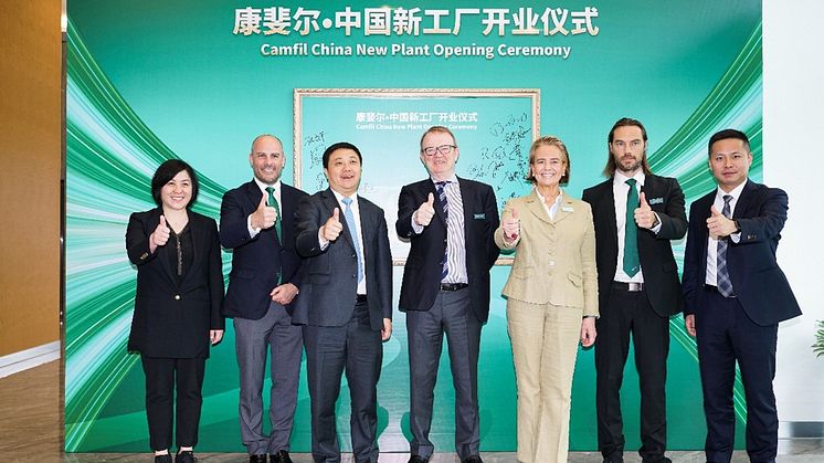 Distinguishes Guests at Camfil China inauguration 2023