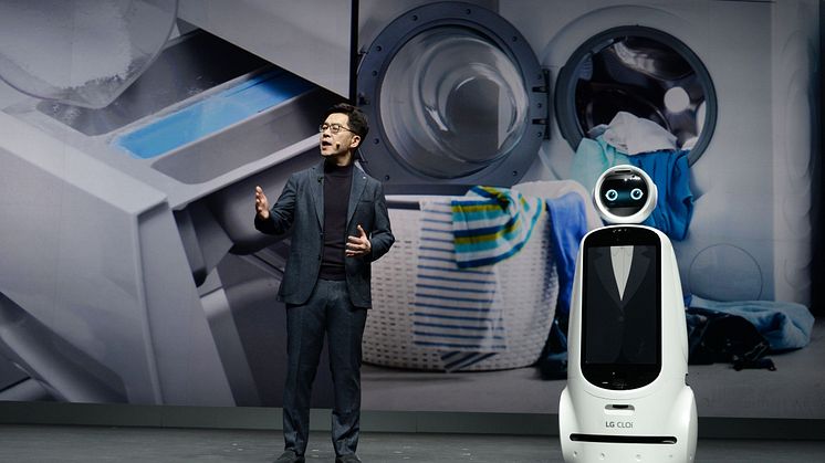 LG præsenterer: Et bedre liv med AI under CES 2019 keynote