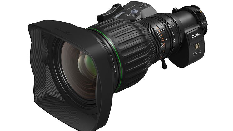 Canon announces the CJ17ex6.2B – a 4K-capable BCTV lens with wide focal length range