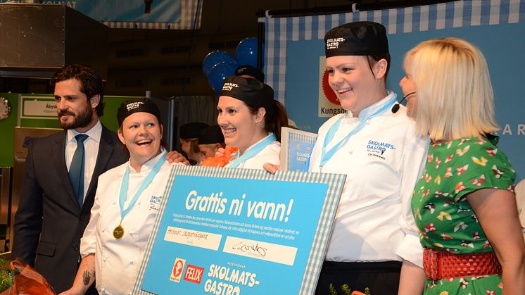 Helenas Skogsträdgård - lyckliga vinnare i Skolmatsgastro 2014 