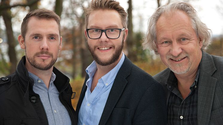 Anders Härén, Carl-Johan Bergman och Hans Lindeberg, MittMedia - Nominerade till Årets Förnyare 2014