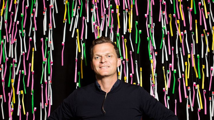 Jordan Clean Smile ja muotoilija Andreas Engesvik
