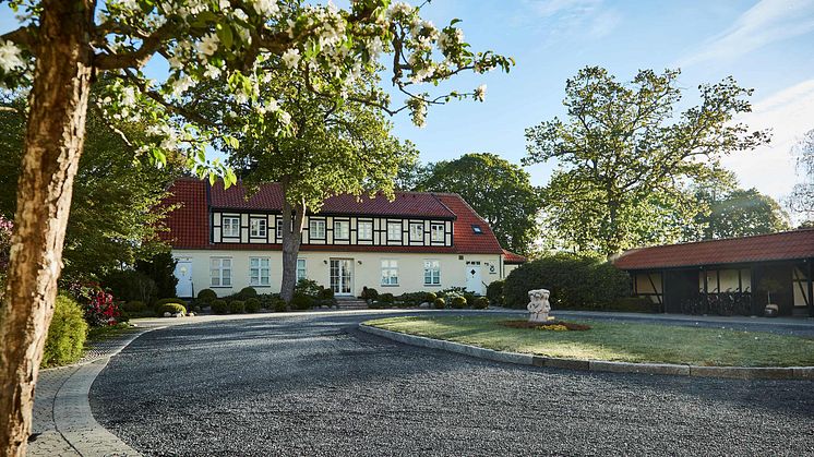 På Gl. Skovridergaard bor man med naturen som kuliss i vackra Silkeborg i Danmark.