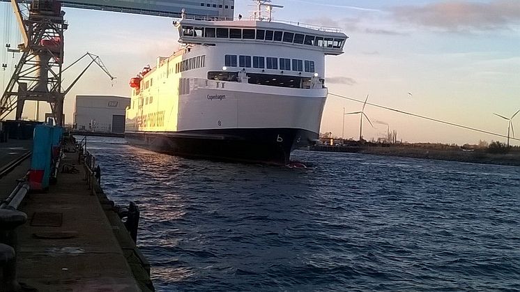 M/F Copenhagen Prøvesejlads