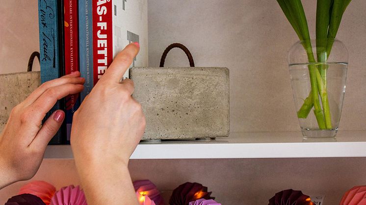 DIY – støp en stødig bokstøtte i betong